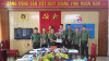 Đại diện cấp ủy, lãnh đạo đơn vị chúc mừng Ban Chấp hành Chi đoàn nhiệm kỳ 2019-2022