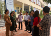 Đoàn kiểm tra của UBND tỉnh tại điểm thi Trường TH, THCS&THPT Nguyễn Bỉnh Khiêm, TP Hạ Long