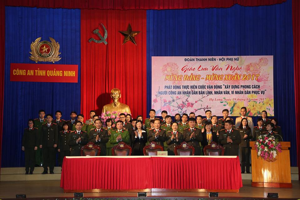 Đoàn thanh niên, Hội phụ nữ Công an tỉnh phát động thực hiện cuộc vận động "Xây dựng phong cách người Công an nhân dân bản lĩnh, nhân văn, vì nhân dân phục vụ"