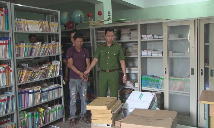 Thực nghiệm điều tra hành vi trộm cắp tài sản của Bùi Văn Hiếu