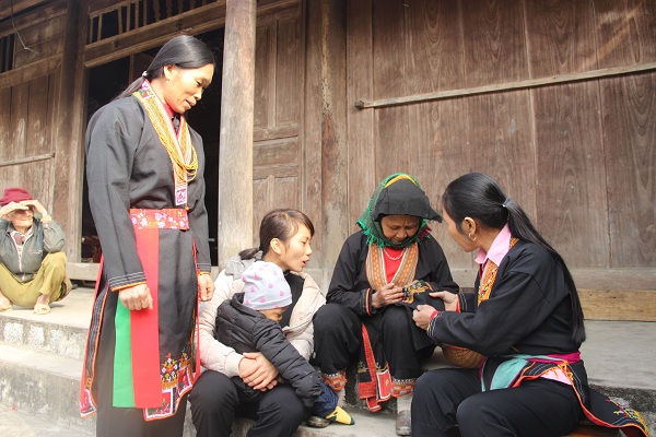 Người Dao tại Hoành Bồ. (Ảnh: Dương Hương)