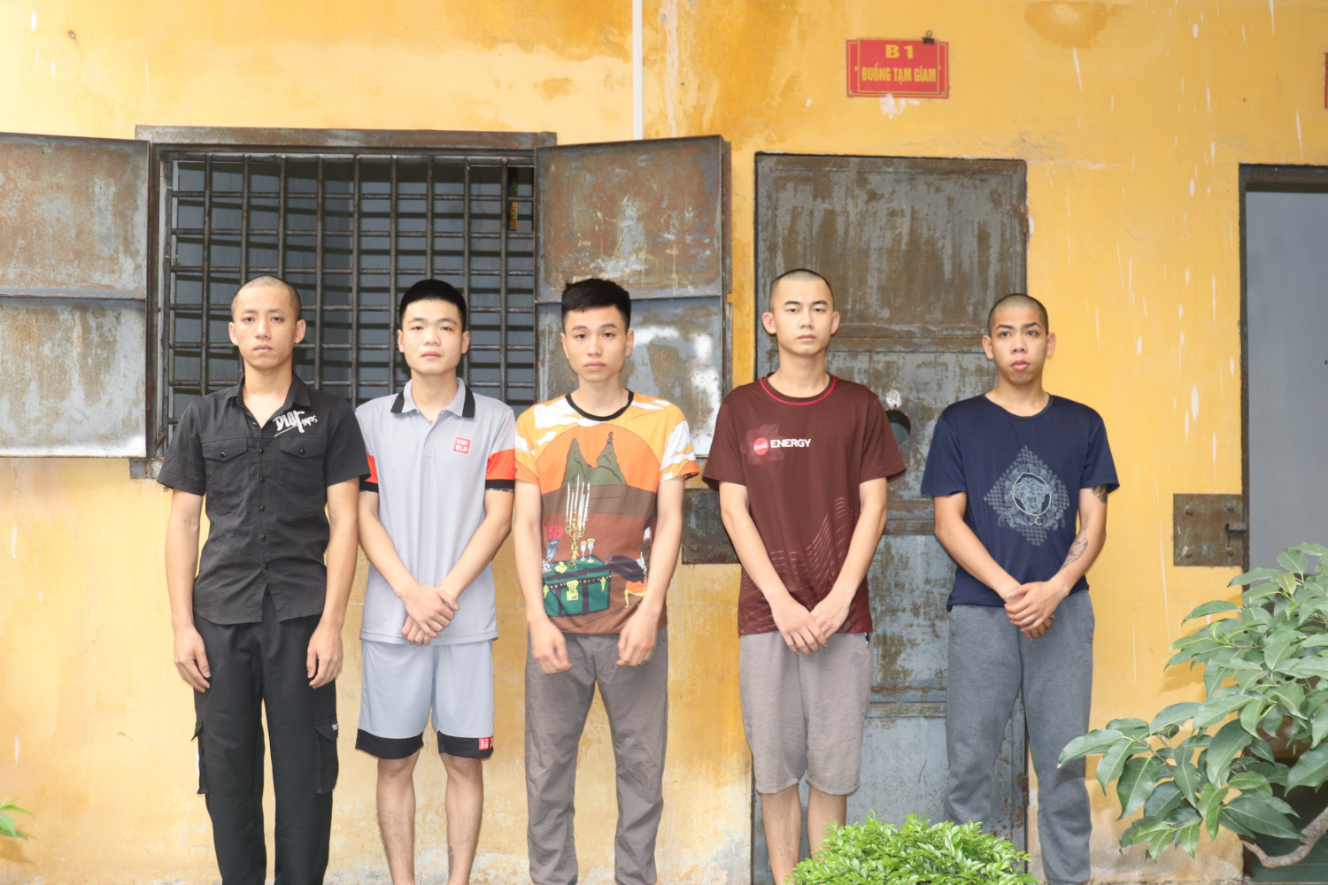 5 đối tượng bị tạm giữ hình sự để điều tra về hành vi tổ chức sử dụng trái phép chất ma túy