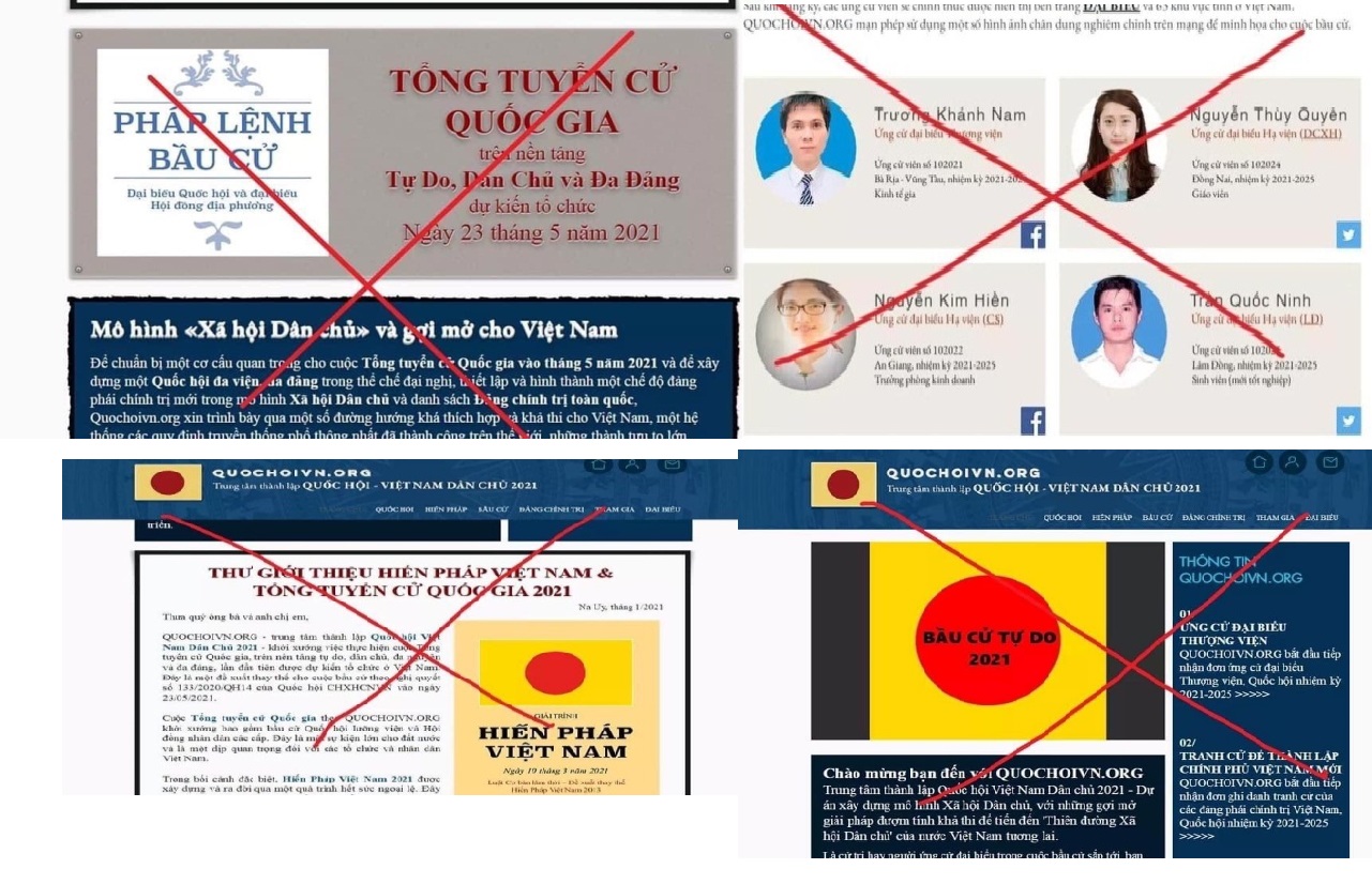 Các đối tượng phản động gia tăng các hoạt động chống phá cuộc bầu cử