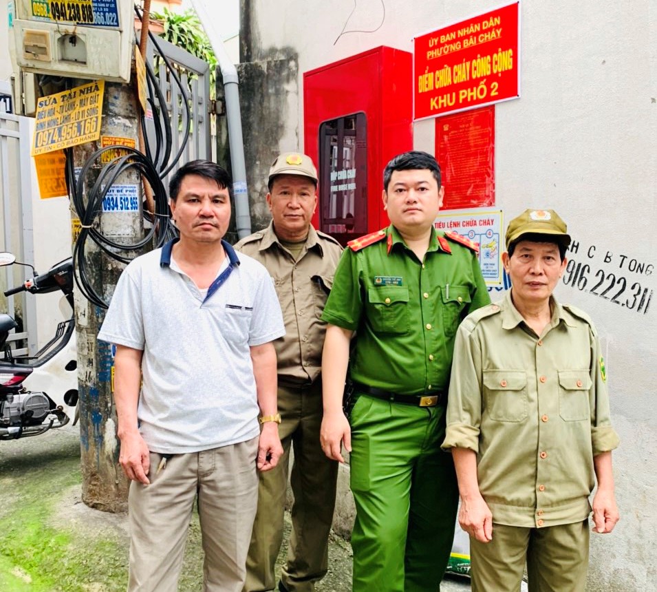 Điểm chữa cháy công cộng tại phường Bãi Cháy