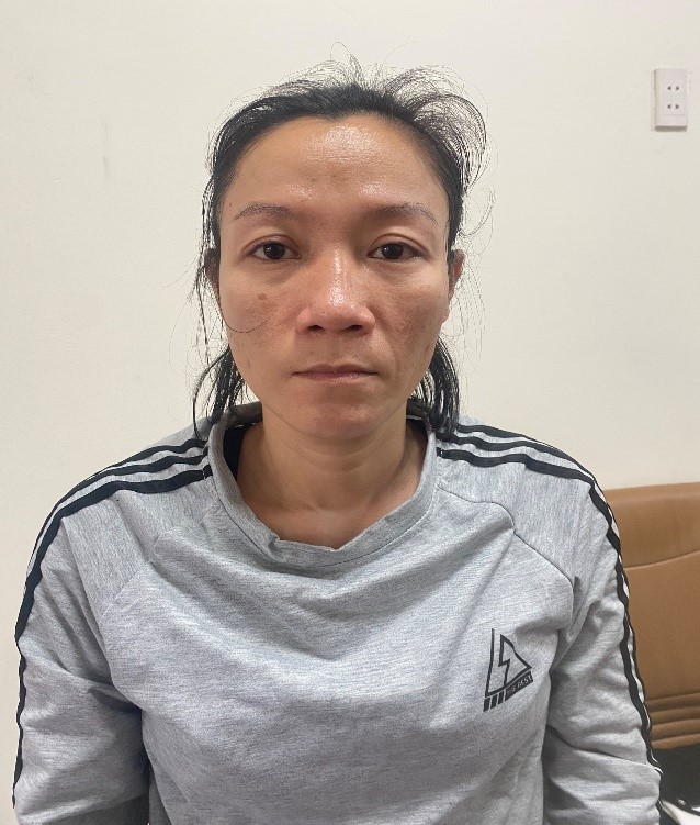 Nguyễn Thị Ngọc Đan tại Cơ quan Công an
