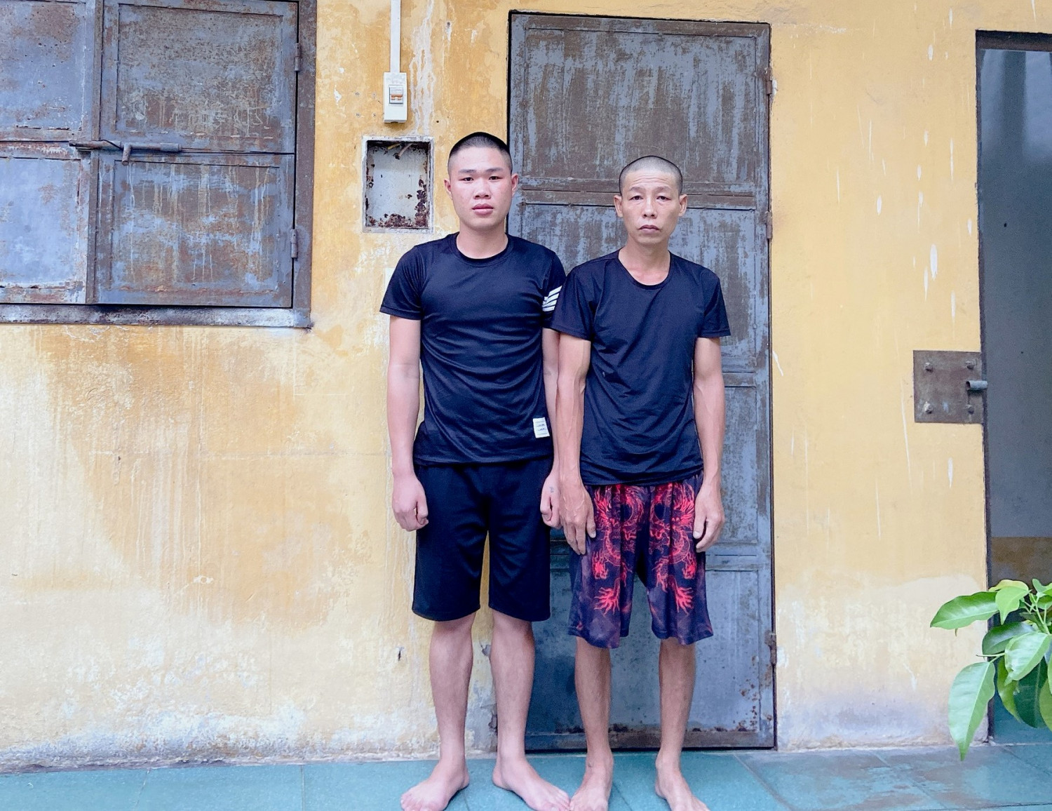 2 đối tượng tại Cơ quan Công an