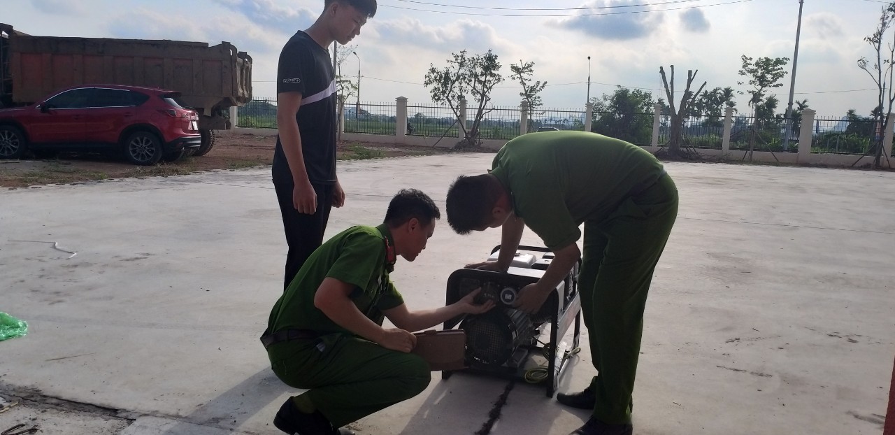 Kiểm tra an toàn trước khi sử dụng máy phát điện