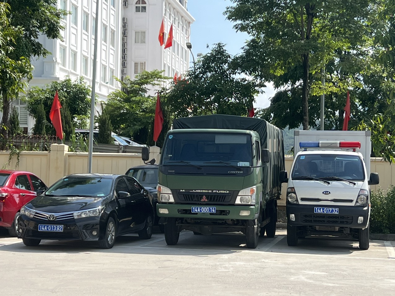 Xe được bảo dưỡng, xắp sếp gọn gàng