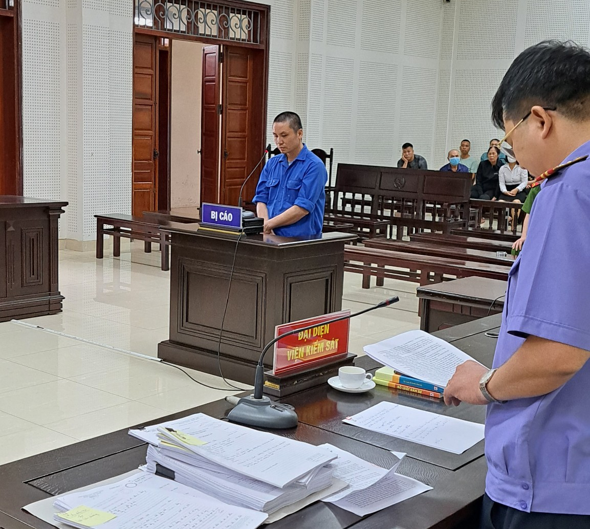 Bị cáo tại phiên toà